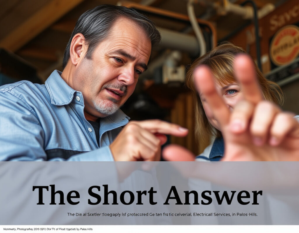 The Short Answer — Electrical Services, Palos Hills