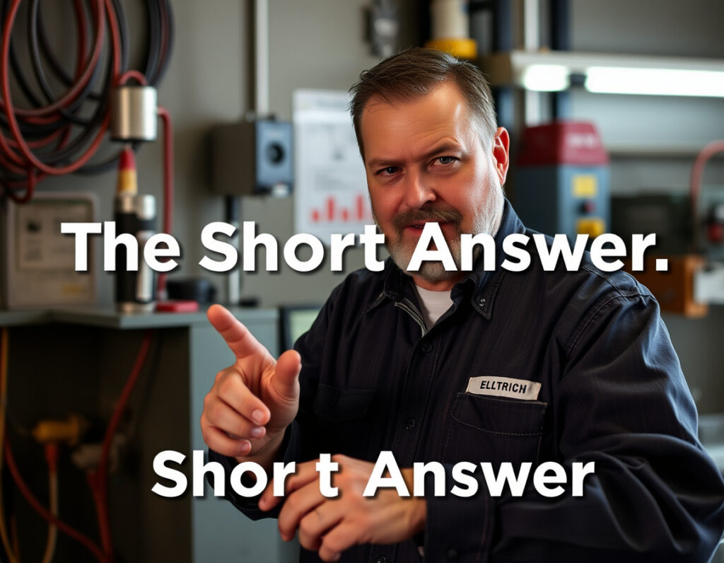 The Short Answer — Electrical Services, Palos Hills