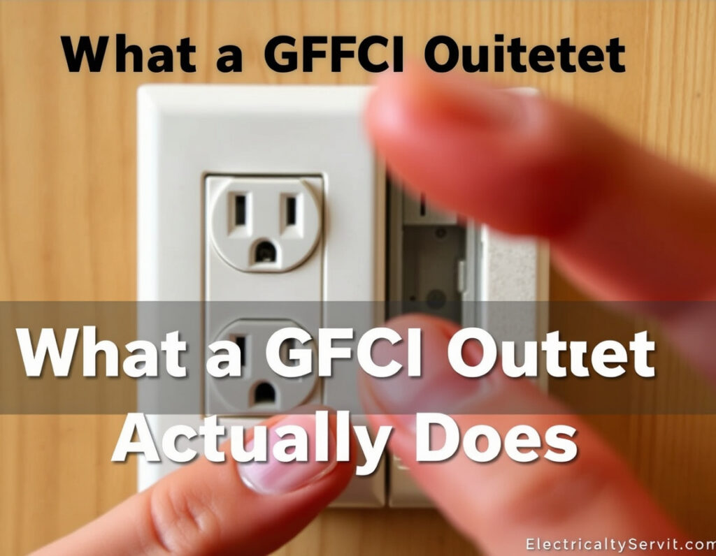 What a GFCI Outlet Actually Does (and Doesn't Do) — Electrical Services, Palos Hills