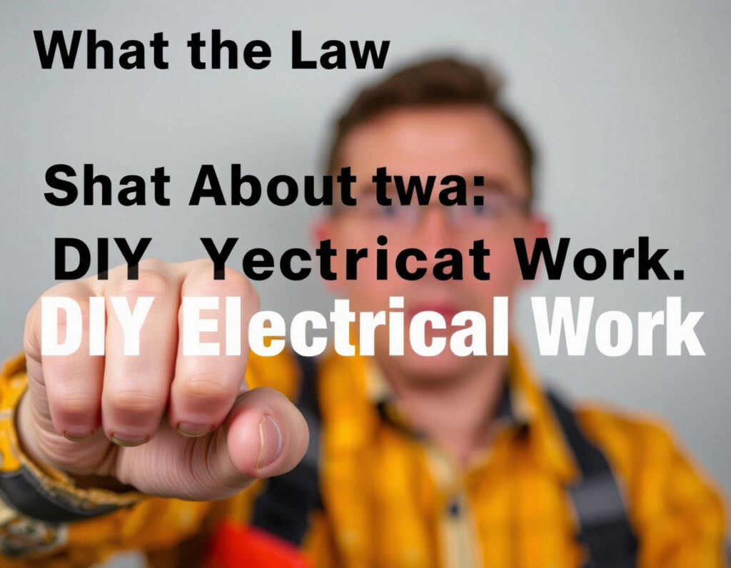 What the Law Actually Says About DIY Electrical Work — Electrical Services, Palos Hills
