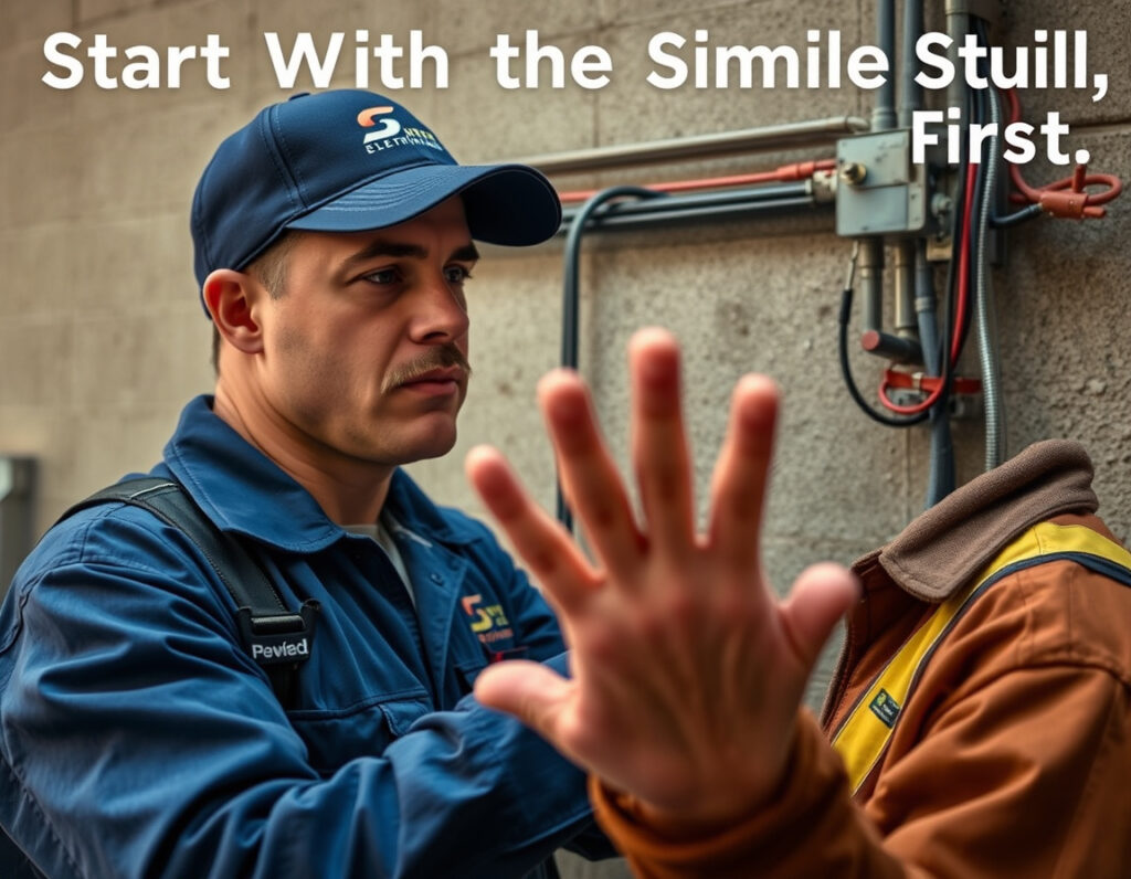 Start With the Simple Stuff First — Electrical Services, Palos Hills